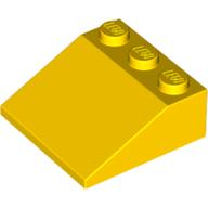 Lego kostka (kostička) 3x3 sklon (šikmá) 25°, žlutá (416124, 4112871, 4161120, 4222035)